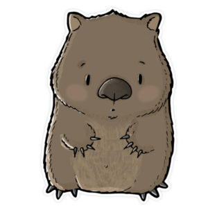 smietz Wombat s - Sticker-3